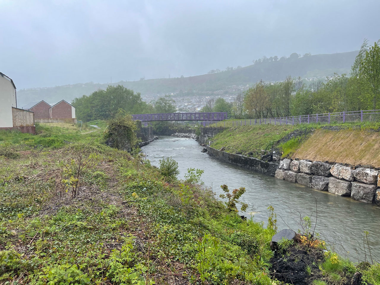 Cynon River Emergency Works